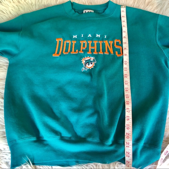 Vintage NFL | Miami Dolphin Embroidered Sweatshirt - Picture 6 of 7